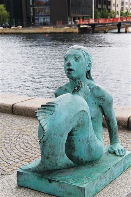 哥本哈根的七处人鱼雕塑（附照片）(组图)