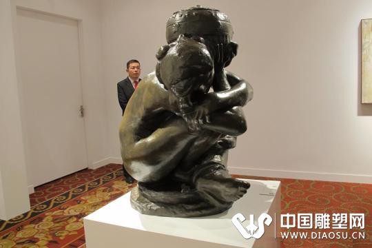 罗丹雕塑毕加索银盘亮相上海佳士得秋拍预展