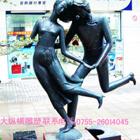深圳水贝黄金广场雕塑